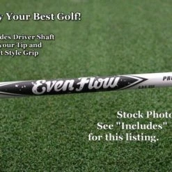 Project X EvenFlow T1100 White Driver Shaft 75g 6.0 Stiff W/Adapter Tip NEW
