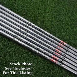 Matrix Ozik Program F15 85g .370 Parallel Graphite Iron Shafts 7pc SET Regular