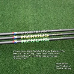 Project X HZRDUS SMOKE Driver Shaft-Choose BLACK /YELLOW /GREEN W/Tip&Grip - NEW