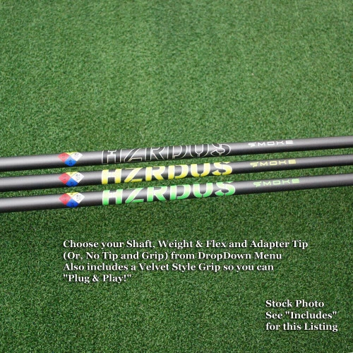Project X HZRDUS SMOKE Driver Shaft-Choose BLACK /YELLOW /GREEN W/Tip&Grip - NEW 3 Project X HZRDUS SMOKE Driver Shaft-Choose BLACK /YELLOW /GREEN W/Tip&Grip - NEW
