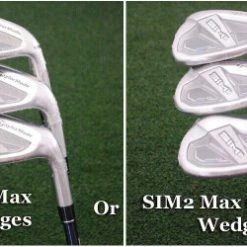 TaylorMade's 2021 SIM2 Max Approach Wedge Graphite Stiff NEW