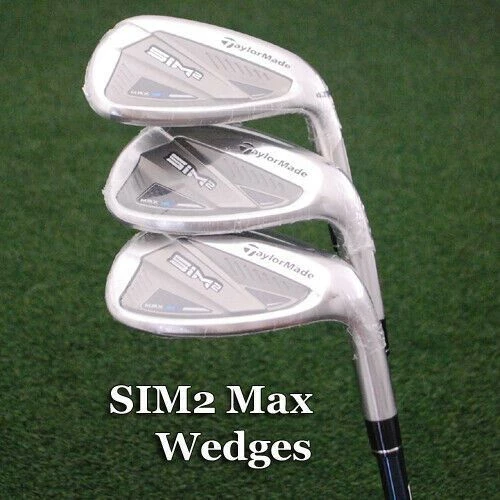 TaylorMade's 2021 SIM2 Max Approach Wedge Graphite Stiff NEW 4 TaylorMade's 2021 SIM2 Max Approach Wedge Graphite Stiff NEW - Image 2