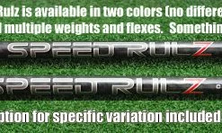 Matrix Speed Rulz Uncut 46" .335 Driver/Fwy Shaft Red C Type 60g Regular - NEW