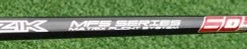 Matrix Ozik 60M4 Black Tie Driver Shaft 44.75 Length Stiff W/TM LH Tip - NEW