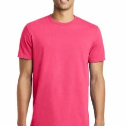 Hicke Golf Brand District ® The Concert Tee ® -Golf Clubs Sales Shop 4814 NeonPink 1 DT5000NeonPinkModelFront 1200W 99922.1640522560
