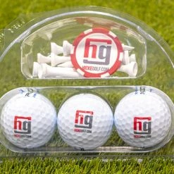Hicke Golf Brand 3 Ball Clam Pack With Tees And Poker Chip Ball Marker 8 Hicke Golf Brand 3 Ball Clam Pack With Tees And Poker Chip Ball Marker -Golf Clubs Sales Shop Hicke Golf Ball and Tee Set Turf sm 48536.1678978020