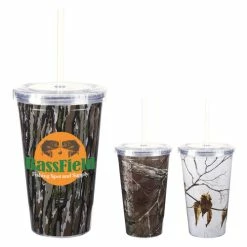 16 OZ. REALTREE® NEWPORT ACRYLIC TUMBLER WITH INSERT