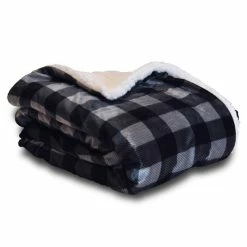 Mink Sherpa Blanket -Golf Clubs Sales Shop MSB101 Gray Black Buffalo 134050 64890.1640548933