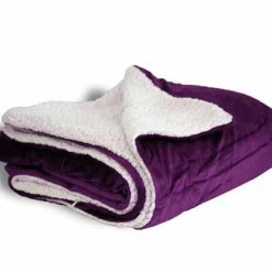 Mink Sherpa Blanket -Golf Clubs Sales Shop MSB101 Plum 94196 01554.1640548933