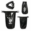 BACKPADDLE 2L WATERPROOF WET/DRY BAG -Golf Clubs Sales Shop TG9651 Black Large 95992.1640652330
