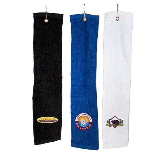 TRI-FOLD GOLF TOWEL 3 TRI-FOLD GOLF TOWEL