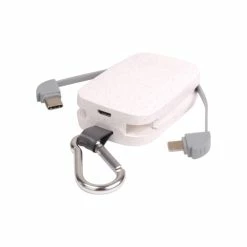 3x Flip Power Bank - Wheat Straw