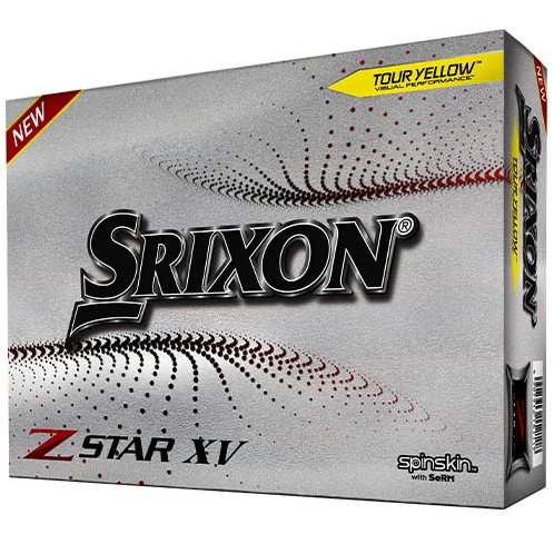 Srixon Z-Star XV Yellow Ball 3 Srixon Z-Star XV Yellow Ball