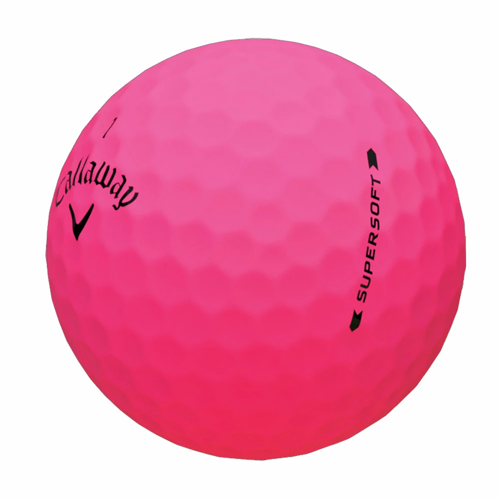 Callaway Supersoft Pink Golf Balls 5 Callaway Supersoft Pink Golf Balls - Image 3