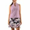 Lucky In Love Lush Daze Diverge Patchwork Womens Golf Tank Top -Golf Clubs Sales Shop 10193 530LAVENDER