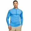 Nike Golf Nike Seamless Statement Mens Golf 1/2 Zip -Golf Clubs Sales Shop 10281 435LTPHOBLUE
