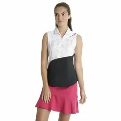 CHASE 54 Chase54 Charmer Womens Sleeveless Golf Polo