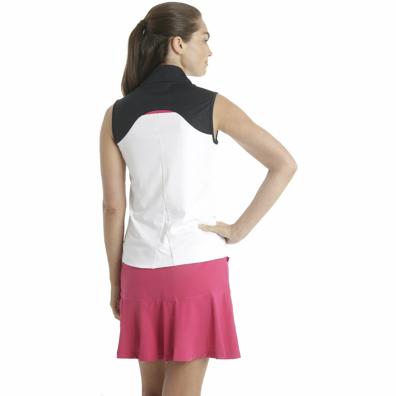 CHASE 54 Chase54 Venom Womens Sleeveless Golf Polo 4 CHASE 54 Chase54 Venom Womens Sleeveless Golf Polo - Image 2