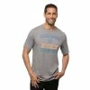 TravisMathew Caddy Day Mens Golf T-Shirt -Golf Clubs Sales Shop 10542 HTHRGRYFEDBL