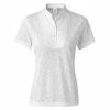 Daily Sports Uma White Womens Short Sleeve Golf Polo -Golf Clubs Sales Shop 11442 100WHITE