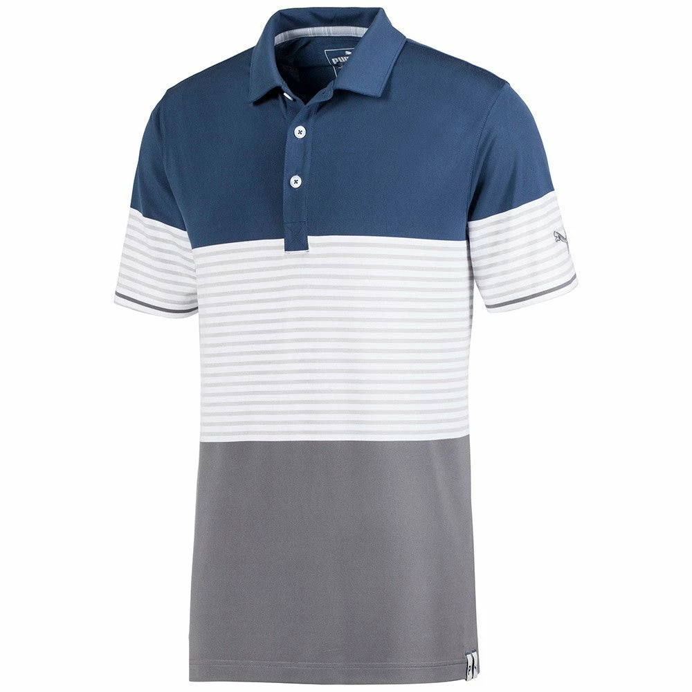 PUMA Golf Puma Cloudspun Taylor Mens Golf Polo 3 PUMA Golf Puma Cloudspun Taylor Mens Golf Polo