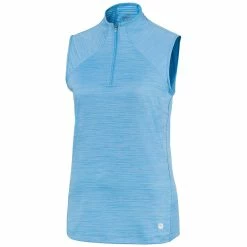 PUMA Golf Puma Daily Mockneck Womens Sleeveless Golf Polo -Golf Clubs Sales Shop 11533 03ETHRLBLHTR d36c1ed6 f99e 4922 ba45 b6c85dc15413