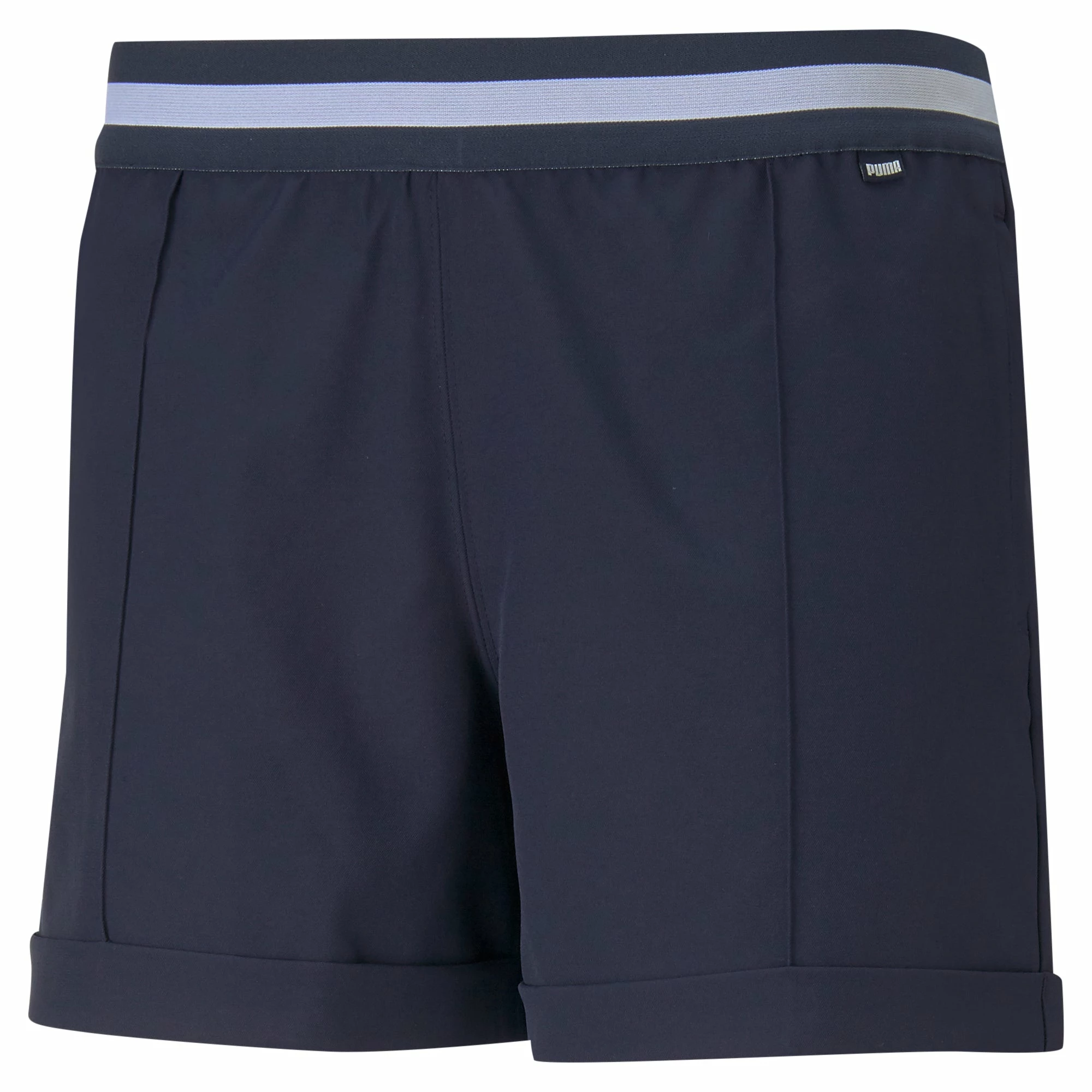 PUMA Golf Puma Elastic 4in Navy Womens Golf Shorts 3 PUMA Golf Puma Elastic 4in Navy Womens Golf Shorts