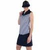 Jofit Appletini Collection Pointed Yoke Womens Sleeveless Golf Polo -Golf Clubs Sales Shop 12963 APPLETINISTRIP