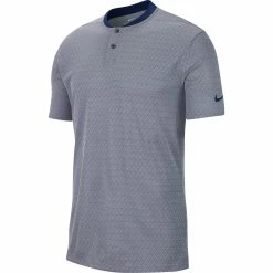 Nike Golf Nike Dri Fit Vapor Textured Blade Mens Golf Polo -Golf Clubs Sales Shop 13131 492BLUEVOID