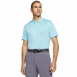 Nike Golf Nike Dri-FIT Vapor Mens Short Sleeve Golf Polo -Golf Clubs Sales Shop 13200 486BLUEFURY