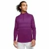 Nike Golf Nike Dri Fit Vapor Mens Golf 1/2 Zip 2020 -Golf Clubs Sales Shop 13212 BRGHTGRAPE502