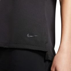 Nike Golf Nike Dri Fit Womens Short Sleeve Golf Polo -Golf Clubs Sales Shop 13300 010BLACK 2
