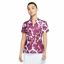 Nike Golf Nike Dri Fit Victory Printed Womens Golf Polo -Golf Clubs Sales Shop 13305 671VILLIANRED