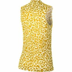 Nike Golf Nike Dri Fit Victory Printed Womens Sleeveless Golf Polo -Golf Clubs Sales Shop 13307 845LASERORANG 1