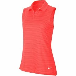 Nike Golf Nike Dri Fit Victory Sleeveless Texture OLC Womens Golf Polo