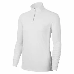 Nike Golf Nike Dri-FIT UV Victory Womens Golf Half Zip -Golf Clubs Sales Shop 13313 100WHITE