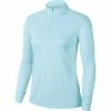 Nike Golf Nike Dri-FIT UV Victory Womens Golf Half Zip 2020 -Golf Clubs Sales Shop 13314 449TOPAZMIST