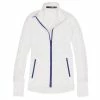 Polo Ralph Lauren RLX Long Sleeve Full Zip Eyelet Detail Womens Golf Jacket -Golf Clubs Sales Shop 14436 PUREWHITE 77d02b75 5355 4267 be39 655d99a5cd01