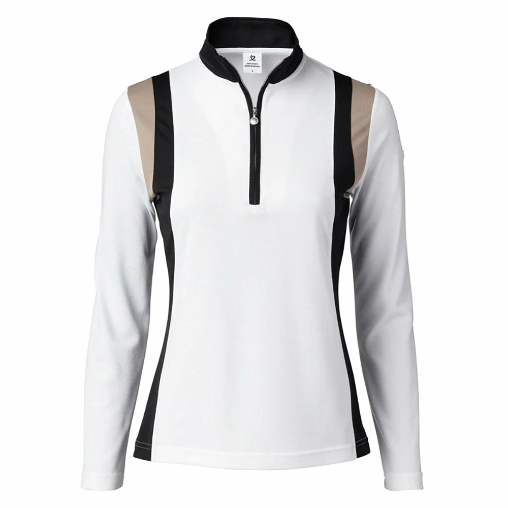 Daily Sports Wilona Black Womens Golf 1/2 Zip 3 Daily Sports Wilona Black Womens Golf 1/2 Zip