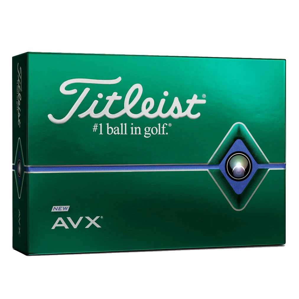 Titleist AVX White Golf Balls - Dozen 3 Titleist AVX White Golf Balls - Dozen