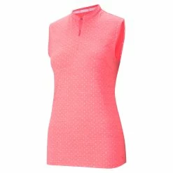 PUMA Golf Puma Cloudspun Polka Womens Golf Polo