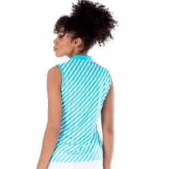 NVO Savanna Mock Womens Sleeveless Golf Polo 7 NVO Savanna Mock Womens Sleeveless Golf Polo -Golf Clubs Sales Shop 18445 AQUA474 1 a327ea3b 29a7 4819 8e11 ab4d0d9d95a6