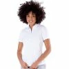 NVO Nila White Womens Golf Polo -Golf Clubs Sales Shop 18446 WHITE100