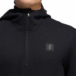 Adidas Golf Adidas Adicross Mens Golf Hoodie -Golf Clubs Sales Shop 18761 BLACKDARKGREY 2 f3d4835e 561f 42ae 9ee3 a44ec4824c57
