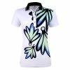 Daily Sports Kinsey Womens Short Sleeve Golf Polo -Golf Clubs Sales Shop 19461 WHITE100