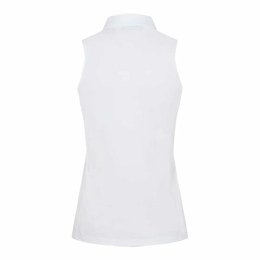 J.Lindeberg J. Lindeberg Dena Womens Sleeveless Golf Polo 2021 7 J.Lindeberg J. Lindeberg Dena Womens Sleeveless Golf Polo 2021 - Image 5
