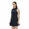 J.Lindeberg J. Lindeberg Malin Womens Sleeveless Golf Polo -Golf Clubs Sales Shop 19690 NAVY 5847a773 56c2 40d5 a81d da20e35be69d