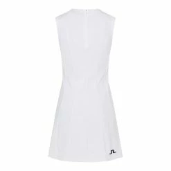 J.Lindeberg J. Lindeberg Jasmin Womens Sleeveless Golf Dress 13 J.Lindeberg J. Lindeberg Jasmin Womens Sleeveless Golf Dress -Golf Clubs Sales Shop 19698 WHITE 1