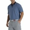 FootJoy Lisle Ministripe Knit Collar Navy Mens Golf Polo -Golf Clubs Sales Shop 20224 NAVYLAGOON 19824de0 b4e6 4cd2 a4c4 6217c7a74834