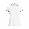 Polo Ralph Lauren Polo Golf Ralph Lauren Val Pure White Womens Golf Polo 1 Polo Ralph Lauren Polo Golf Ralph Lauren Val Pure White Womens Golf Polo -Golf Clubs Sales Shop 20936 PURWHTMULTI2
